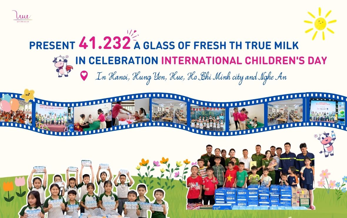 Over 41,000 glasses of milk bring joy to children and young patients on International Children's Day (1 June)